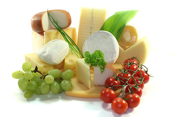 Image showing Cheese Assortment
