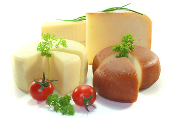 Image showing Cheese Assortment