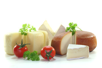 Image showing Cheese Assortment