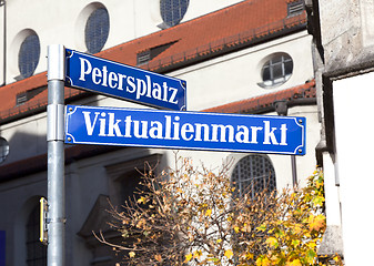Image showing viktualienmarkt
