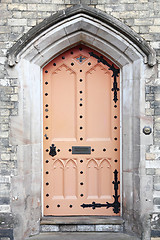 Image showing Old door