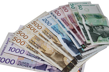 Image showing Norwegian money 1