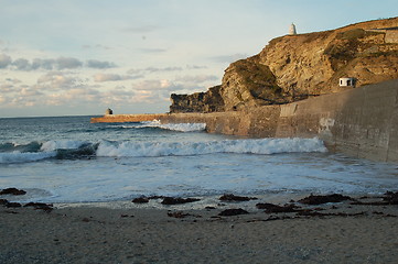 Image showing Portreath Pier Jetty