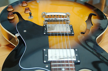 Image showing Beautiful Semi-Acoustic electric Guitar