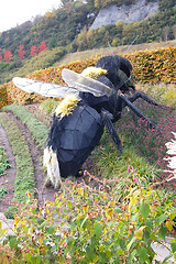 Image showing Giant Wasp Sculpture