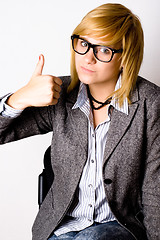 Image showing young businesswoman