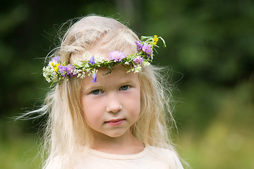 Image showing summer wreath