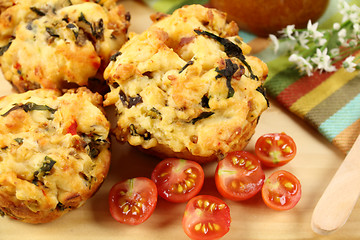 Image showing Savory Muffins