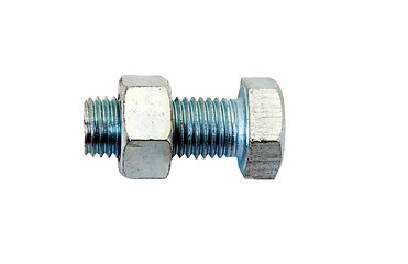 Image showing Bolt and nut