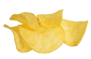 Image showing Chips on a white background