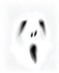 Image showing ghost face