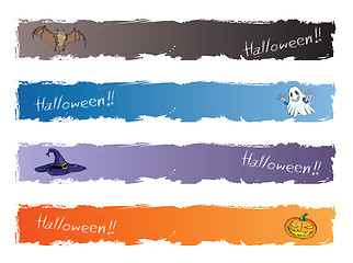 Image showing halloween banner