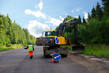 Image showing Highway building