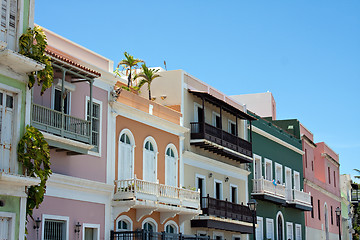 Image showing Colorful Old San Juan PR