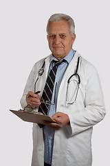 Image showing Mature man doctor