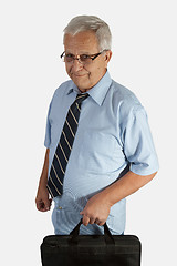 Image showing Senior business man