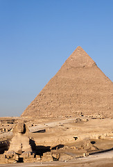 Image showing giza pyramids, cairo, egypt