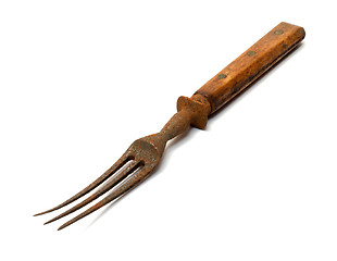 Image showing Vintage fork.