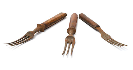 Image showing Vintage fork.