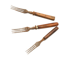 Image showing Vintage fork.