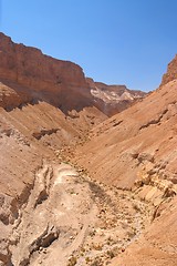 Image showing Desert valley landscape 