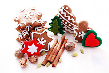 Image showing Christmas gingerbreads