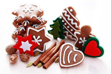 Image showing Christmas gingerbreads