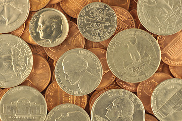 Image showing USA coins