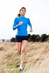 Image showing Running woman