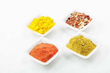 Image showing Four spices