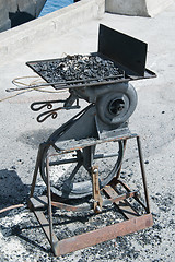 Image showing Small ancient smithy 