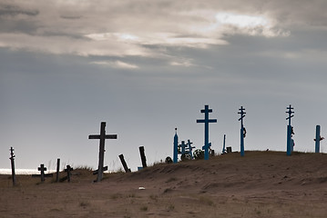 Image showing abandoned cemetery