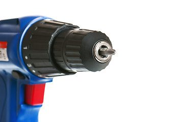 Image showing electric screwdriver on a white background