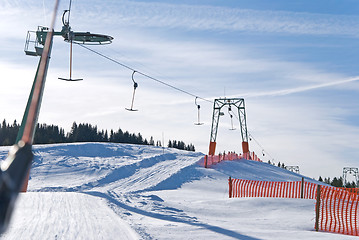 Image showing ski lift