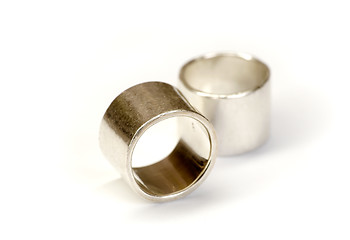 Image showing wedding rings isolated