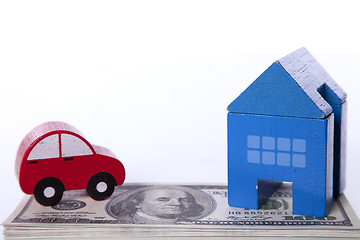 Image showing Car and House investment
