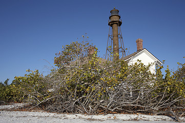 Image showing Sanibel Island lighthouse