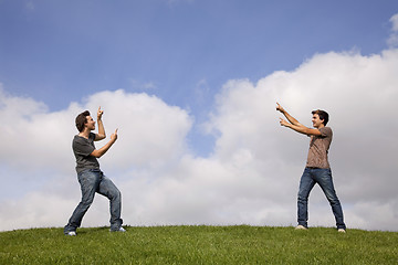 Image showing Teenager in the park