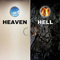 Image showing Heaven and Hell