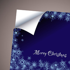 Image showing wallpaper paper curl christmas