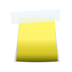 Image showing label tag icon yellow