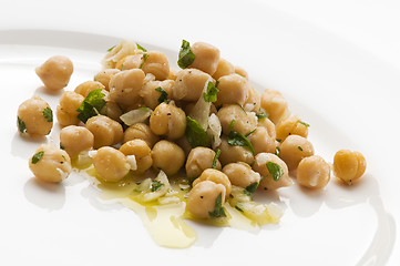 Image showing Chickpea salad
