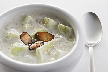 Image showing Cucumber soup