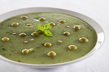 Image showing Pea soup