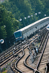 Image showing Light Rail Trolley