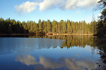 Image showing Blue Mirror Lake