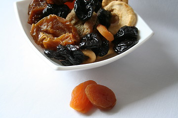Image showing Dried fruits