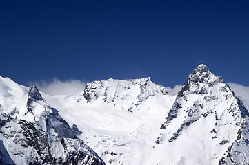 Image showing Mountain peaks