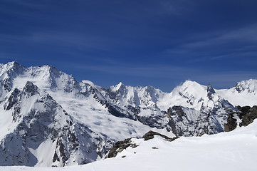 Image showing Mountain Peaks