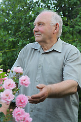 Image showing Grower of roses